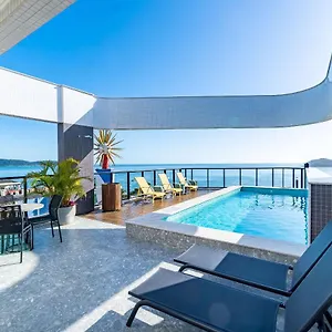 Aion Suítes 103 - Compacto E Luxuoso Loft - Rooftop Com Piscina E Academia - à Poucos Passos Da Apartamento Bombinhas